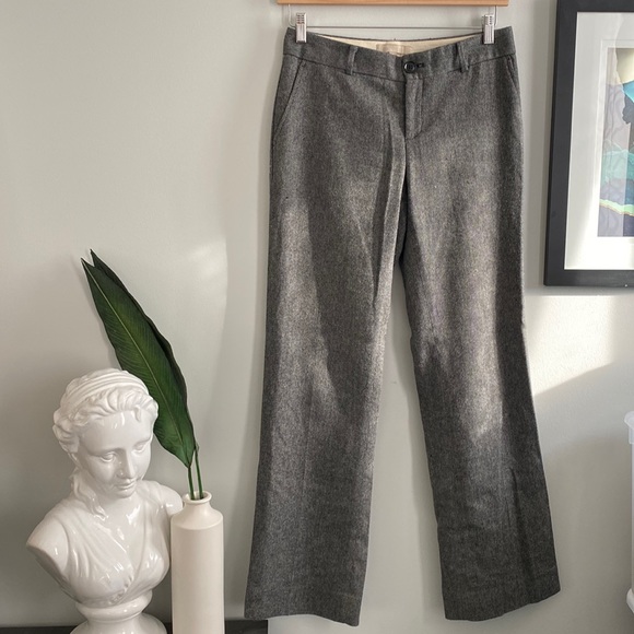 BANANA REPUBLIC Wool Blend Trousers - Picture 1 of 11